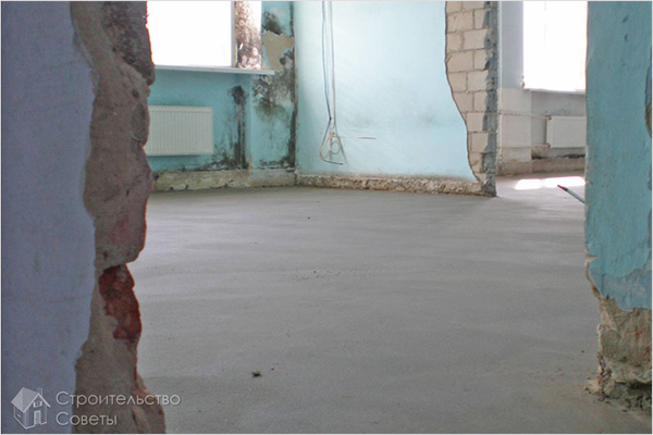 Что ожидается от стяжки