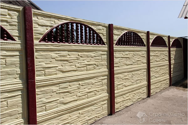 Декоративный забор
