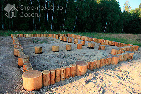 Деревянный-фундамент