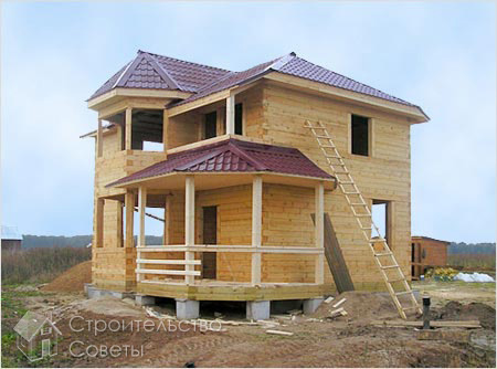 Дом на сваях