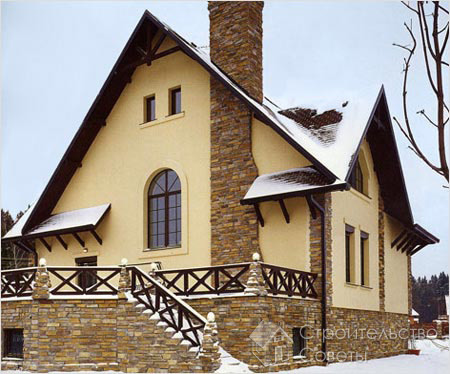 Дом с утепленными стенами