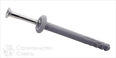 Дюбели для сквозного монтажа окон