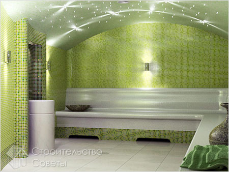 Электричество в турецкой бане