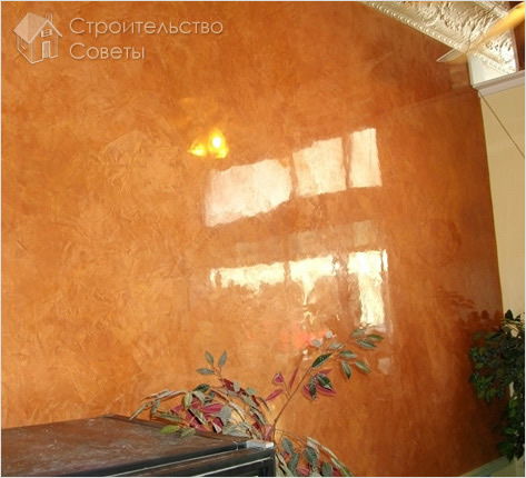 Финишная отделка штукатурки