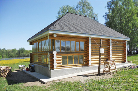 Крыша небольшого дома