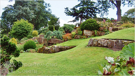 Геопластика участка