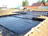 Гидроизоляция монолитной плиты