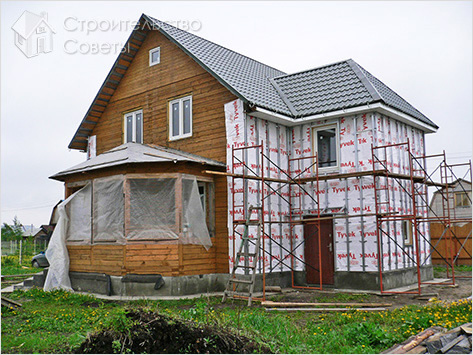 Гидроизоляция деревянных стен