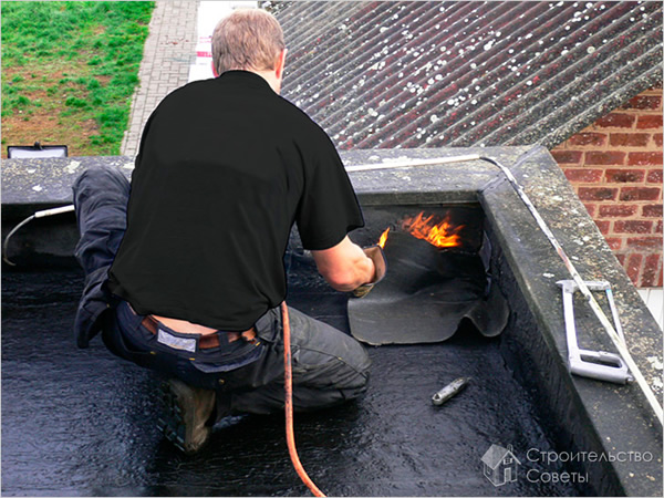 Примыкание гидроизоляци кровли