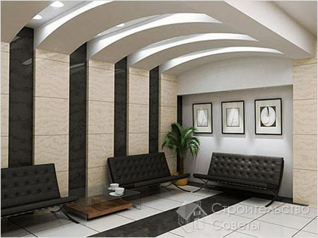 Гипсокартонный потолок