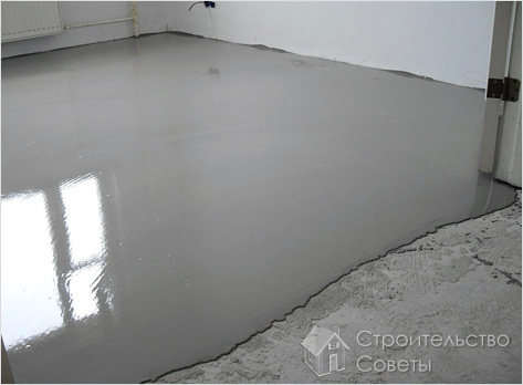 Готовим пол под ламинат