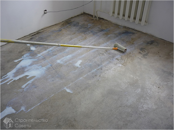 Грунтовка пола