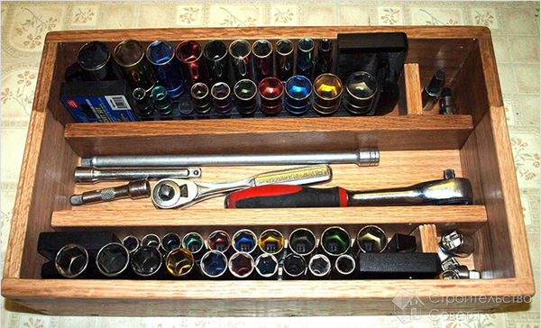 Инструмент в ящике
