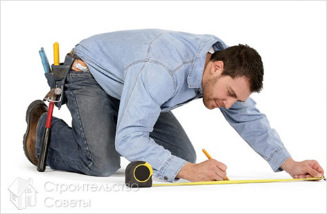 Измерение площади пола