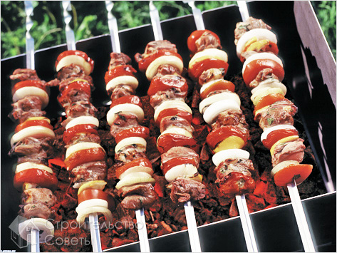 Шашлыки на мангале