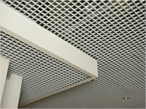 Кассетные или растровые потолки