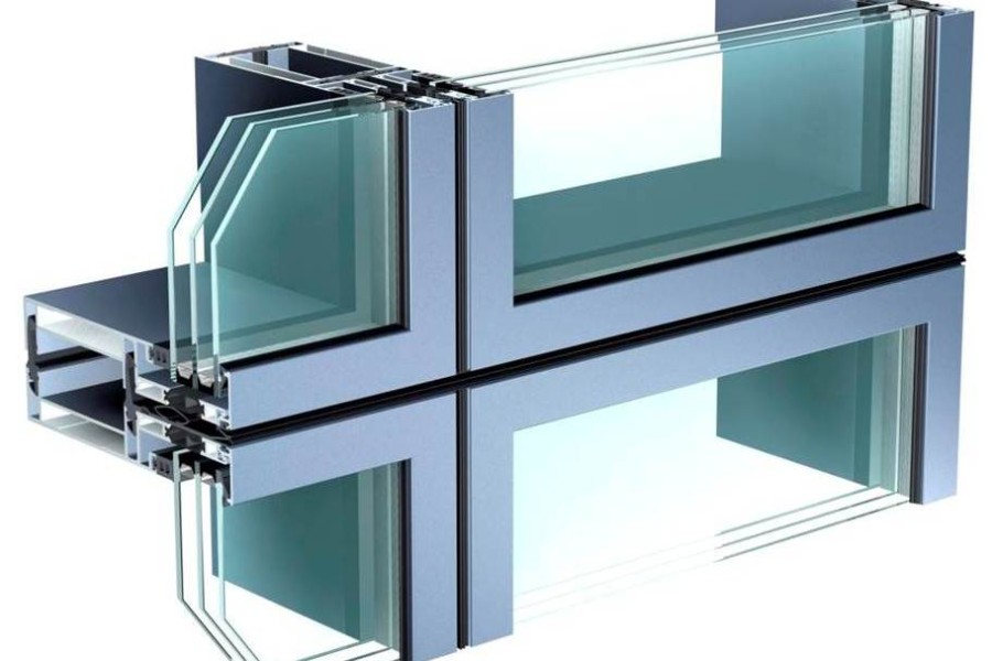 Конструкция узла модульного элементного остекления Конструкция узла модульного элементного остекления