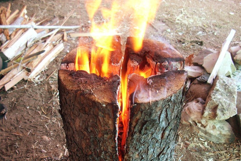 Костер Финская свеча Костер Финская свеча