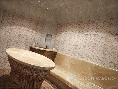 Красивая турецкая баня своими руками