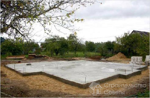 Монолитный фундамент