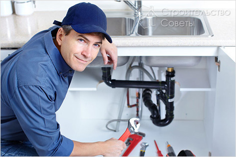 Монтаж труб в ванной