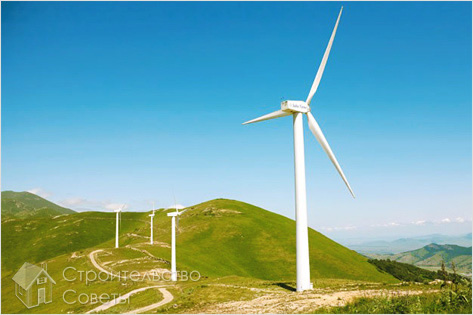 Мощность ветрогенератора