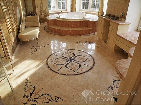 Напольная плитка для ванной