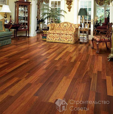 Напольное покрытие паркет
