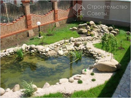Некоторые особенности создания пруда на даче