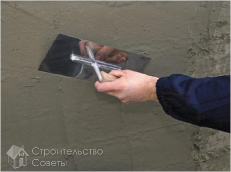 Оштукатуривание стен своими руками