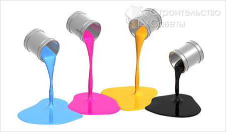 Основные виды современных красок