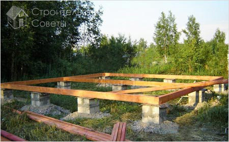 Особенности столбчатого фундамента