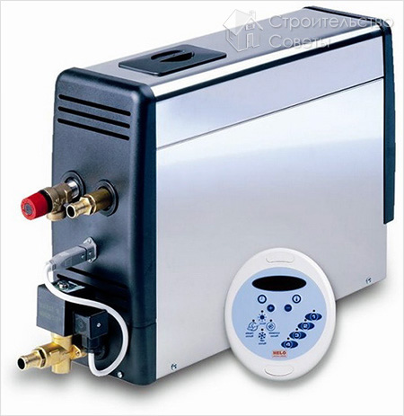Парогенератор для турецкой бани с пультом дистанционного управления