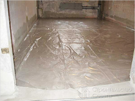 Пароизоляция пола