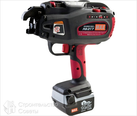 Пистолет для вязки арматуры