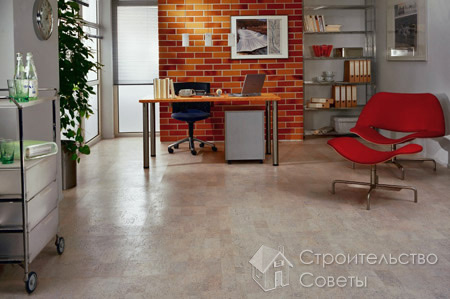 Плавающее пробковое покрытие