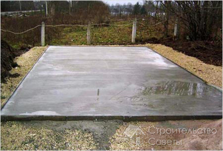 Плавающий фундамент