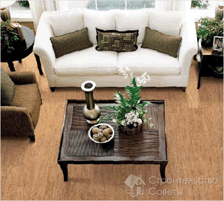 Плюсы и минусы пробкового пола