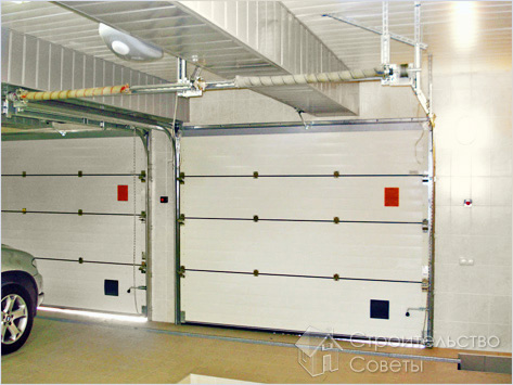 Секционный тип ворот