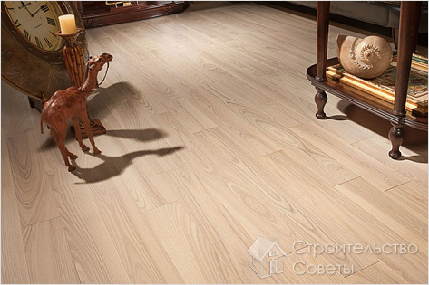 Подготовка пола для укладки ламината