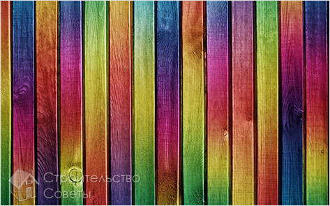 Покраска забора