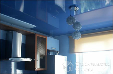 Потолок на кухне своими руками