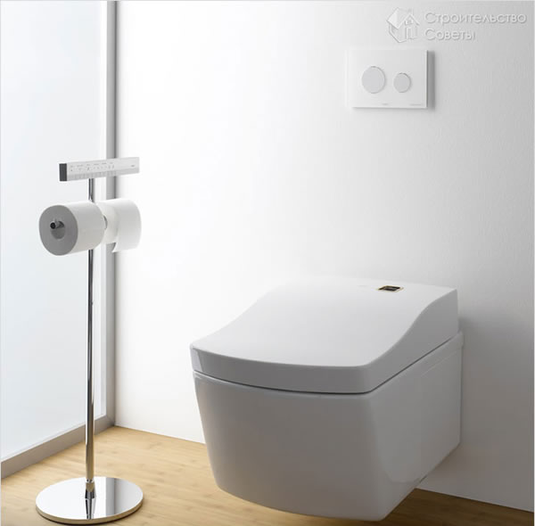 Преимущества подвесного унитаза