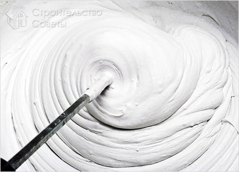 Приготовление известкового раствора