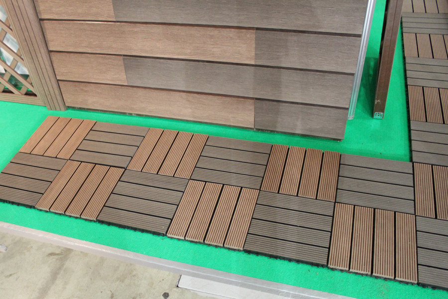 Применение террасной доски в качестве пола