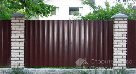 Профнастил для забора