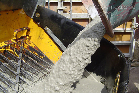 Пропорции бетона для фундамента