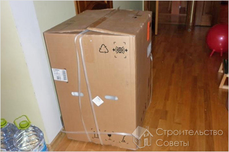 Распаковка стиральной машины