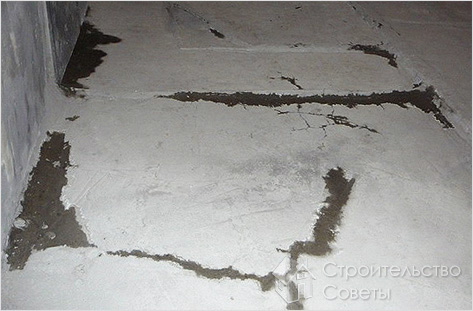 Расшивка трещин