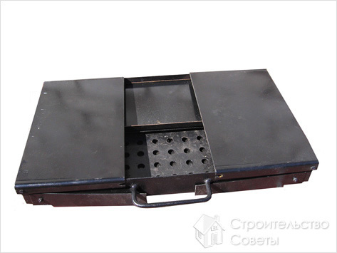 Мангал в сложенном виде